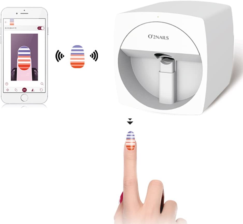 O’2Nails Printer Prints Any Design Imaginable On Your Fingernails And It’s Pretty Cool