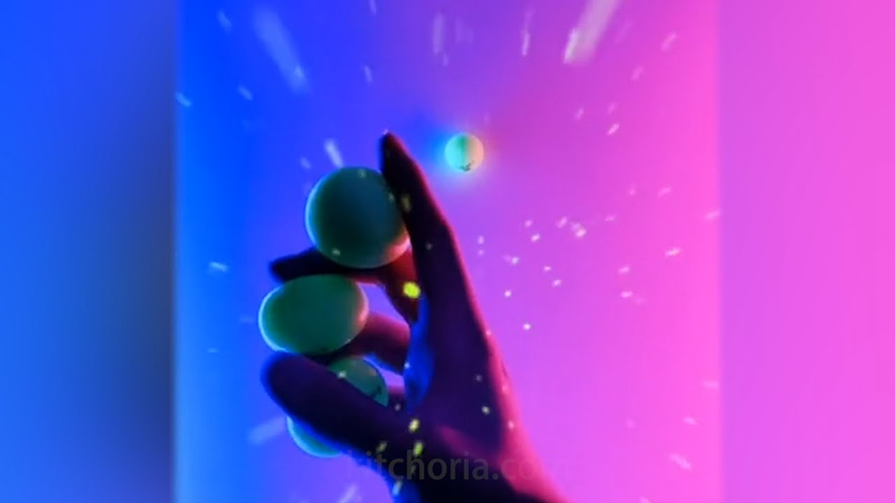 Glow In The Dark Sticky Stress Balls