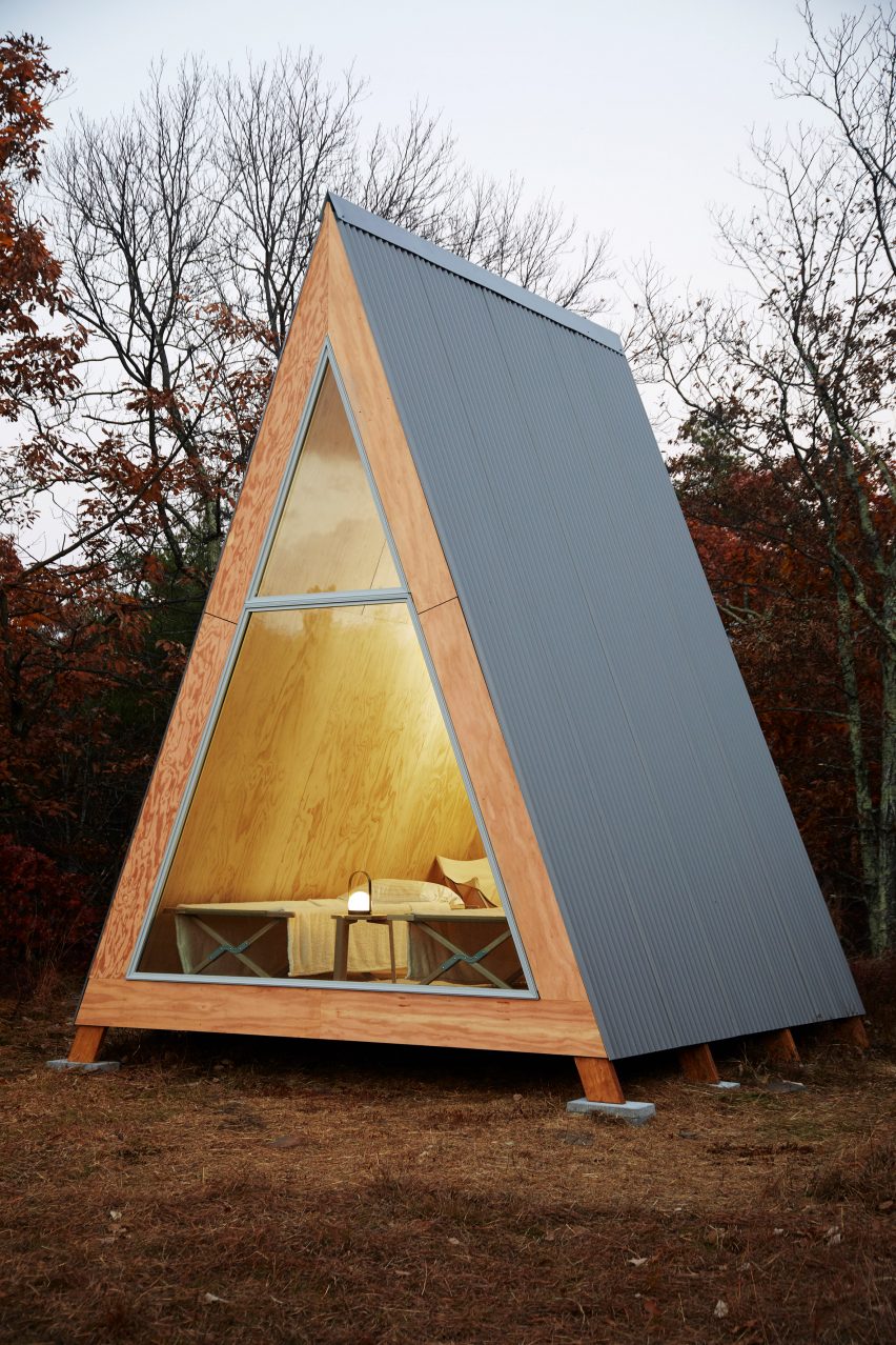 Build Your Own Minimalist Cabin & Camp In Style With This Cabin Kit ...