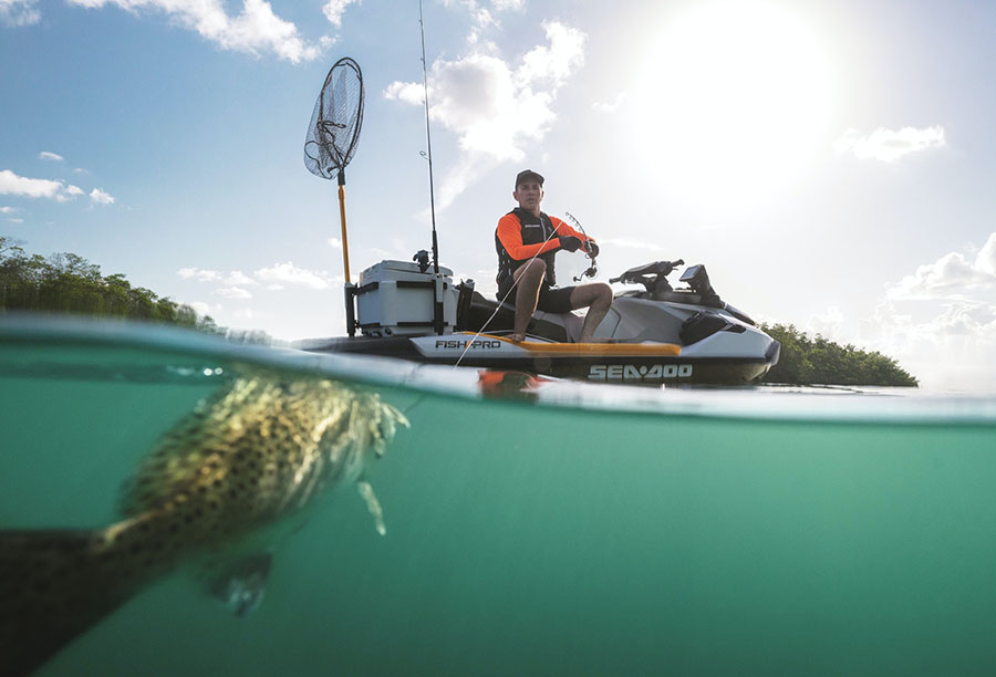 Sea-Doo’s Fishing Jet Ski Is THE Dream Toy Of Every Fish Boy On Earth