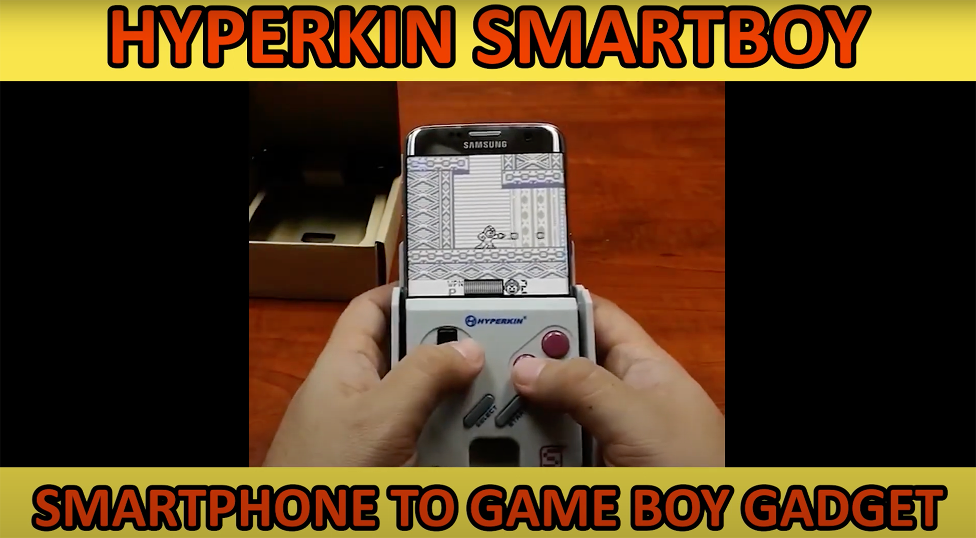 Hyperkin SmartBoy Transforms Your Smartphone Into A Retro Game Boy