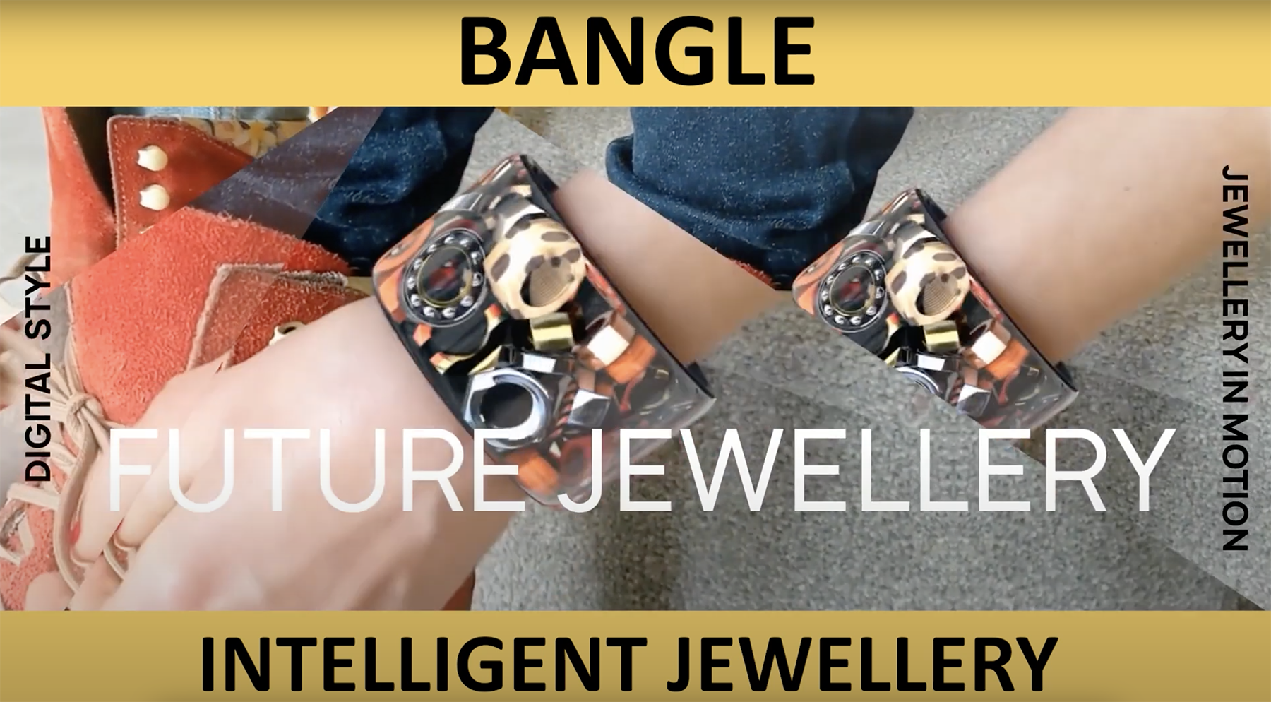 Futuristic Intelligent Jewellery Connected To The Internet