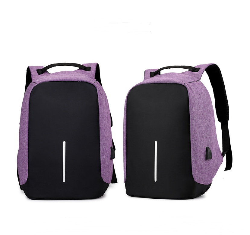 Multi-Functional Water Resistant USB Charging Computer Notebook Backpack Bag - Image 9