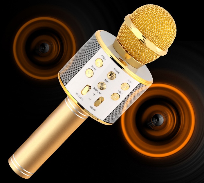 Wireless Microphone Portable Bluetooth Mini Home Ktv For Music Playing Singing Speaker Player - Image 8