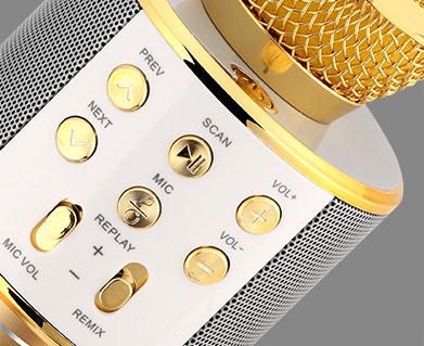 Wireless Microphone Portable Bluetooth Mini Home Ktv For Music Playing Singing Speaker Player - Image 7