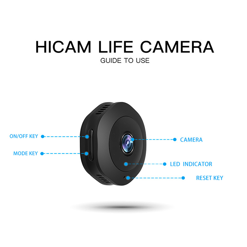1080P HD Mini Camera APP Remote Control Monitor Home Security DV Kamera IP Camera IR Night Magnetic Wireless Camera - Image 10