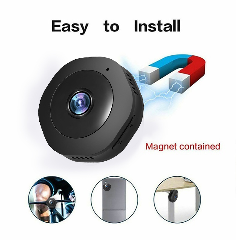1080P HD Mini Camera APP Remote Control Monitor Home Security DV Kamera IP Camera IR Night Magnetic Wireless Camera - Image 4