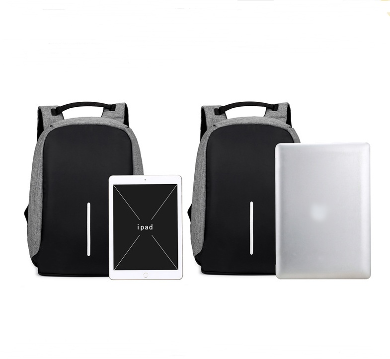 Multi-Functional Water Resistant USB Charging Computer Notebook Backpack Bag - Image 4