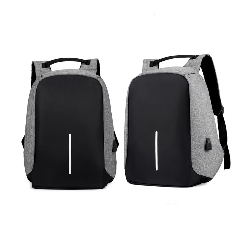 Multi-Functional Water Resistant USB Charging Computer Notebook Backpack Bag - Image 8