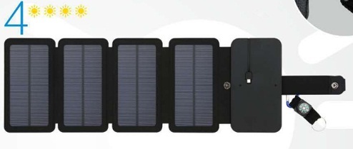 Outdoor Folding Solar Panel Charger Portable 5V 2.1A USB Output Devices Camp Hiking Backpack Travel Power Supply For Smartphones - Image 5