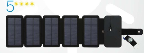 Outdoor Folding Solar Panel Charger Portable 5V 2.1A USB Output Devices Camp Hiking Backpack Travel Power Supply For Smartphones - Image 4