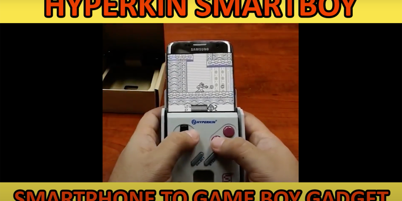 Hyperkin SmartBoy Transforms Your Smartphone Into A Retro Game Boy