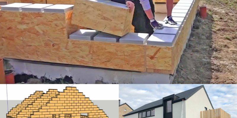 Build A House With Your Two Hands Using These Lego-Style Construction Blocks