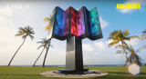This Ultra-Luxury Electronics Brand Makes Weatherproof TVs That Unfold From The Ground