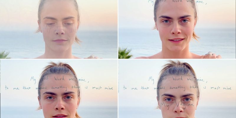 Holy…Cara Delevingne Is Seriously Auctioning NFT Art About Her Vagina