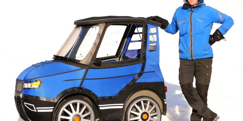 Cycle Anywhere In Any Weather With This Rad eBike Car That Protects You From Earth’s Elements