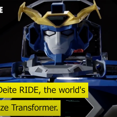 Meet J-Deite RIDE, The World’s First Fully Functional Transformer