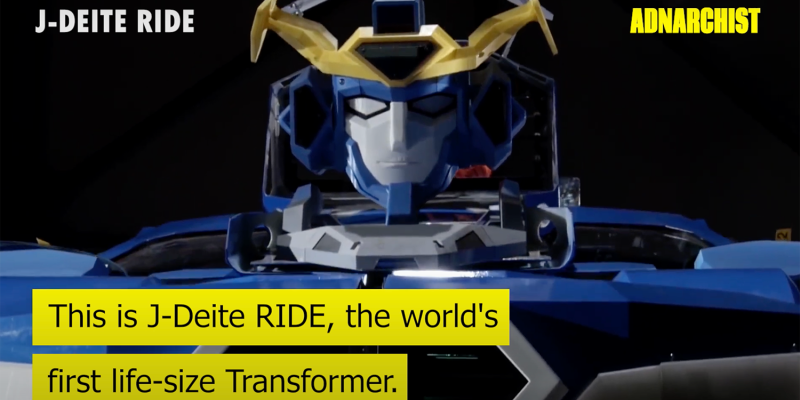 Meet J-Deite RIDE, The World’s First Fully Functional Transformer