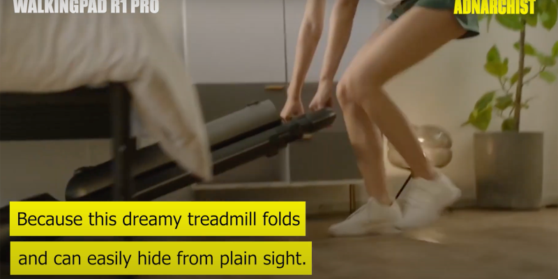 This Dopamine Making Foldable Treadmill Helps You Conquer Cardio Workouts Like A Boss